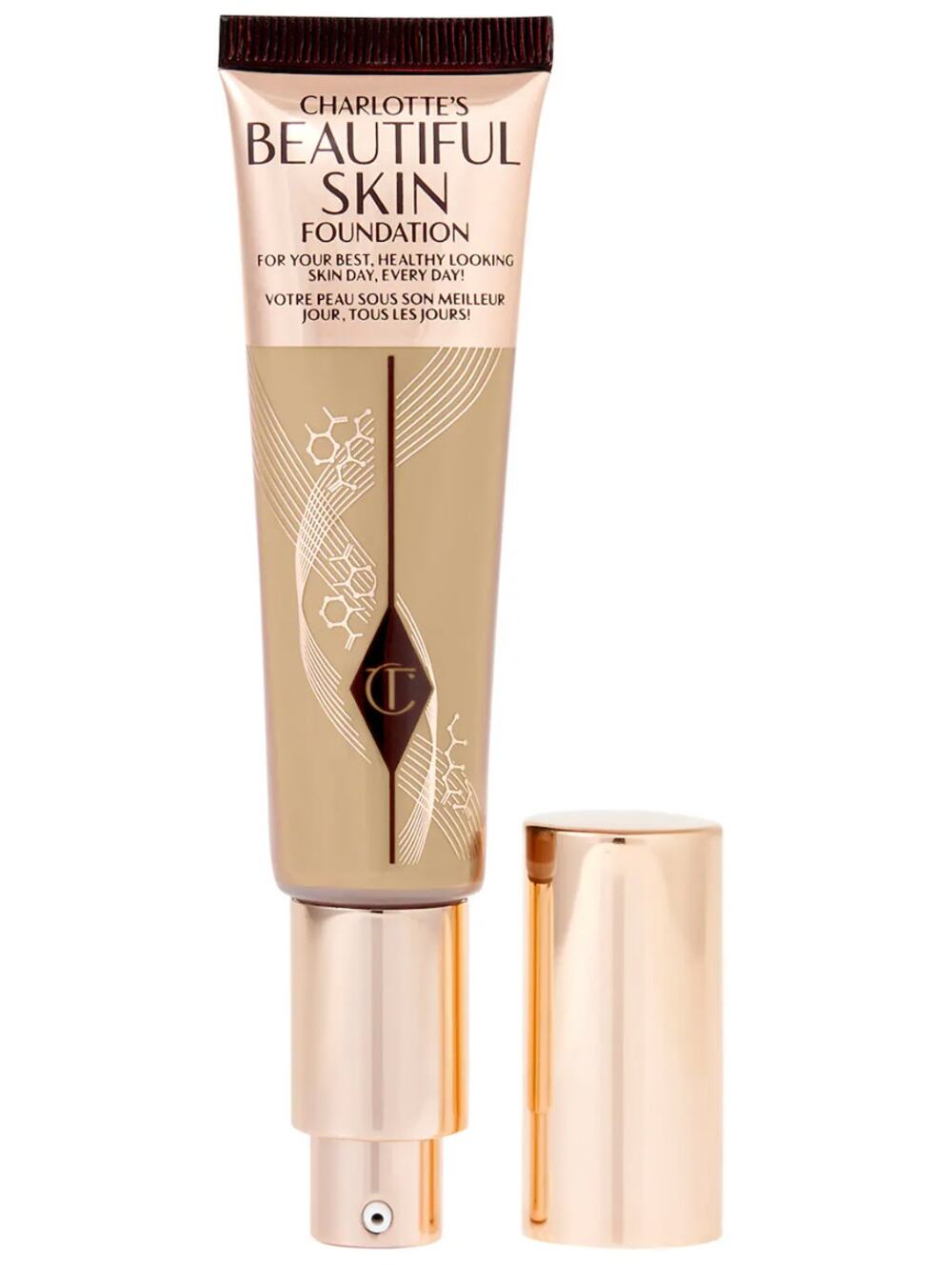 Charlotte Tilbury Beautiful Skin Medium Coverage Liquid Foundation #4 Neutral